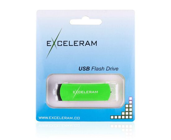 USB флеш накопитель eXceleram 128GB P2 Series Green/Black USB 3.1 Gen 1 (EXP2U3GRB128), изображение 8 USB флеш накопитель eXceleram 128GB P2 Series Green/Black USB 3.1 Gen 1 (EXP2U3GRB128), изображение 8