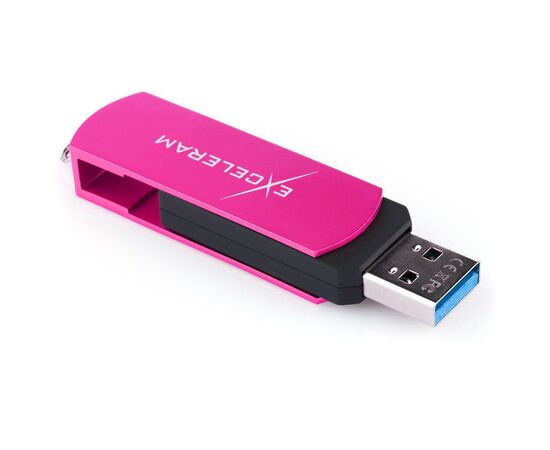USB флеш накопитель eXceleram 128GB P2 Series Rose/Black USB 3.1 Gen 1 (EXP2U3ROB128), изображение 5 USB флеш накопитель eXceleram 128GB P2 Series Rose/Black USB 3.1 Gen 1 (EXP2U3ROB128), изображение 5