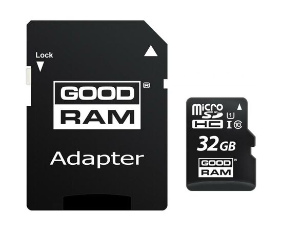 Карта памяти Goodram 32GB microSDHC Class 10 (M1AA-0320R12)