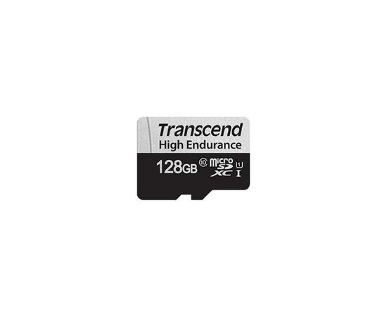 Карта памяти Transcend 128GB microSDXC class 10 UHS-I U1 High Endurance (TS128GUSD350V), изображение 2 Карта памяти Transcend 128GB microSDXC class 10 UHS-I U1 High Endurance (TS128GUSD350V), изображение 2