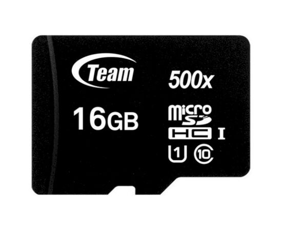 Карта памяти Team 16GB microSDHC class 10 UHS-I (TUSDH16GCL10U02)