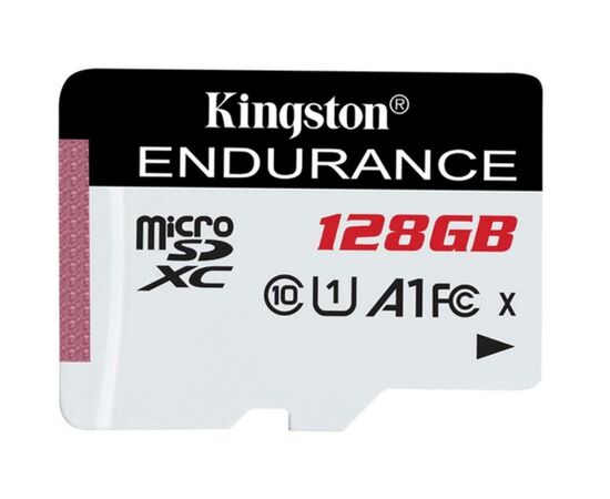 Карта памяти Kingston 128GB microSDXC class 10 UHS-I U1 A1 High Endurance (SDCE/128GB)