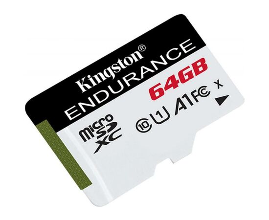 Карта памяти Kingston 64GB microSDXC class 10 UHS-I U1 A1 High Endurance (SDCE/64GB), изображение 2 Карта памяти Kingston 64GB microSDXC class 10 UHS-I U1 A1 High Endurance (SDCE/64GB), изображение 2