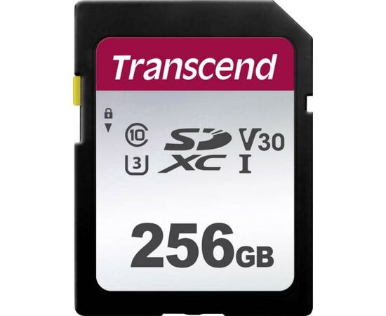 Карта памяти Transcend 256GB SDXC class 10 UHS-I (TS256GSDC300S)