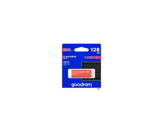 USB флеш накопитель Goodram 16GB UME3 Orange USB 3.0 (UME3-0160O0R11), изображение 3 USB флеш накопитель Goodram 16GB UME3 Orange USB 3.0 (UME3-0160O0R11), изображение 3
