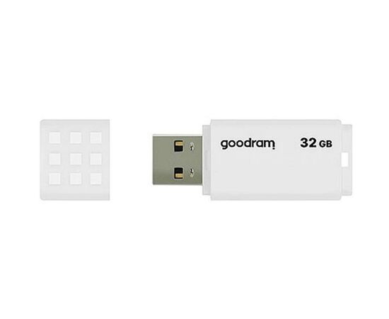 USB флеш накопитель Goodram 32GB UME2 White USB 2.0 (UME2-0320W0R11), изображение 2 USB флеш накопитель Goodram 32GB UME2 White USB 2.0 (UME2-0320W0R11), изображение 2