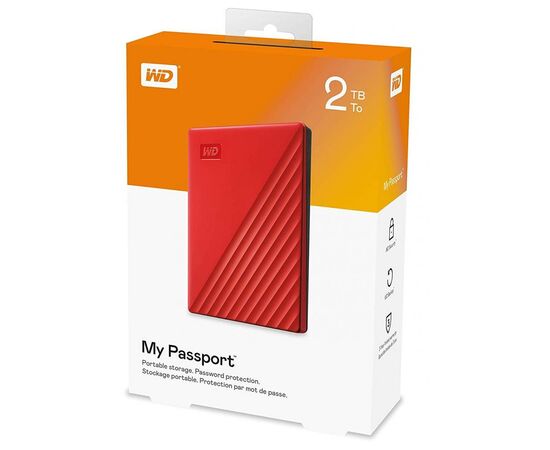 Внешний жесткий диск 2.5" 2TB WD (WDBYVG0020BRD-WESN), изображение 6 Внешний жесткий диск 2.5" 2TB WD (WDBYVG0020BRD-WESN), изображение 6