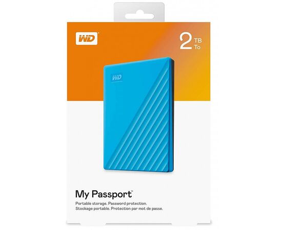Внешний жесткий диск 2.5" 2TB WD (WDBYVG0020BBL-WESN), изображение 6 Внешний жесткий диск 2.5" 2TB WD (WDBYVG0020BBL-WESN), изображение 6