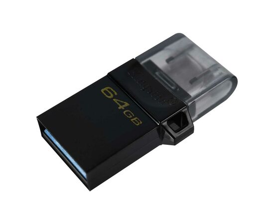 USB флеш накопитель Kingston 64GB microDuo USB 3.2/microUSB (DTDUO3G2/64GB), изображение 2 USB флеш накопитель Kingston 64GB microDuo USB 3.2/microUSB (DTDUO3G2/64GB), изображение 2