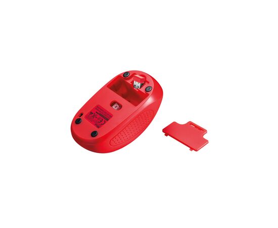 Мышка Trust Primo Wireless Mouse Red (20787), изображение 4 Мышка Trust Primo Wireless Mouse Red (20787), изображение 4