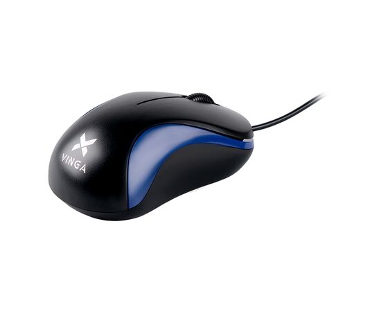 Мышка Vinga MS-882 black - blue, изображение 3 Мышка Vinga MS-882 black - blue, изображение 3