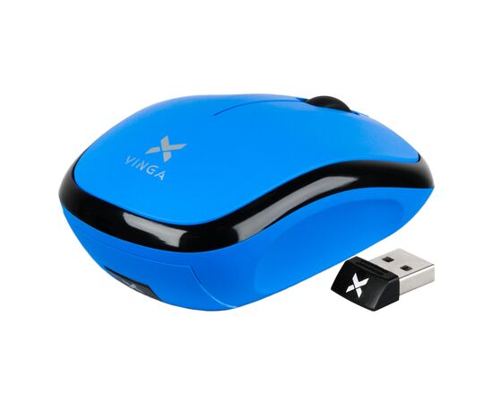 Мышка Vinga MSW-906 blue - black, изображение 2 Мышка Vinga MSW-906 blue - black, изображение 2