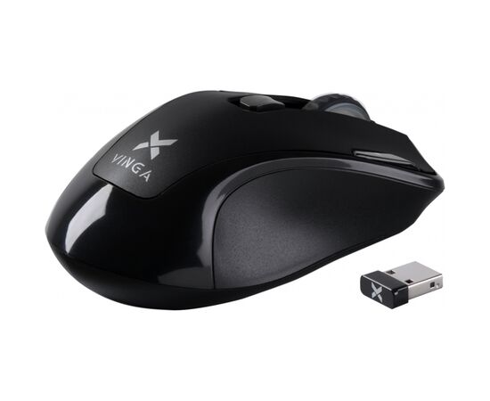Мышка Vinga MSW-527 black, изображение 2 Мышка Vinga MSW-527 black, изображение 2