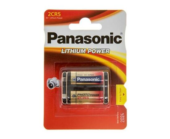 Батарейка Panasonic 2CR5 * 1 LITHIUM (2CR-5L/1BP)