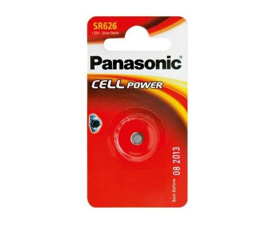 Батарейка Panasonic SR626 * 1 Silver Oxide (SR-626EL/1B)