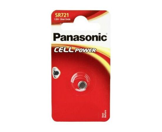 Батарейка Panasonic SR721 * 1 Silver Oxide (SR-721EL/1B)