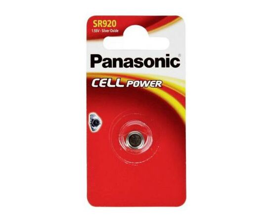 Батарейка Panasonic SR920 * 1 Silver Oxide (SR-920EL/1B)