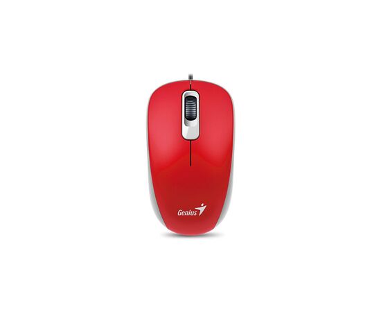 Мышка Genius DX-110 USB Red (31010116104), изображение 3 Мышка Genius DX-110 USB Red (31010116104), изображение 3