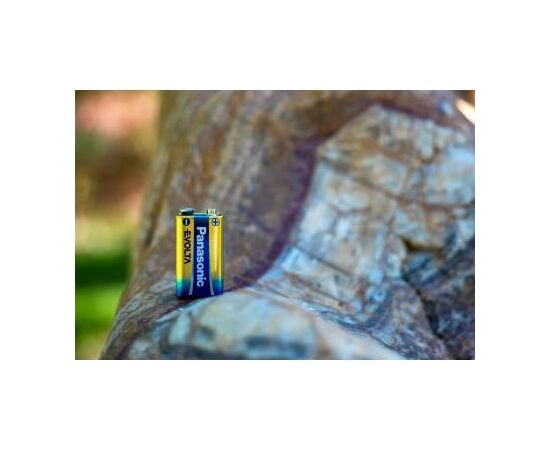 Батарейка Panasonic Крона 6LR61 Evolta * 1 (6LR61EGE/1BP), изображение 4 Батарейка Panasonic Крона 6LR61 Evolta * 1 (6LR61EGE/1BP), изображение 4