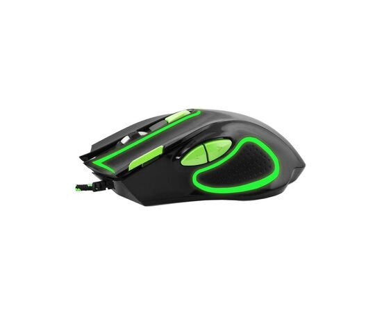 Мышка Esperanza MX401 Hawk black-green (EGM401KG), изображение 2 Мышка Esperanza MX401 Hawk black-green (EGM401KG), изображение 2