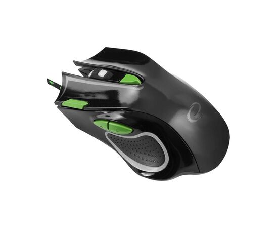 Мышка Esperanza MX401 Hawk black-green (EGM401KG), изображение 4 Мышка Esperanza MX401 Hawk black-green (EGM401KG), изображение 4