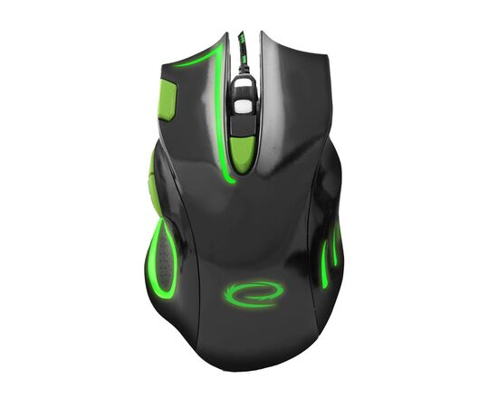 Мишка Esperanza MX401 Hawk black-green (EGM401KG)
