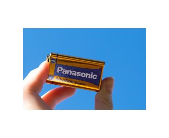 Батарейка Panasonic Крона 6LR61 Alkaline Power * 1 (6LF22APB/1BP), изображение 3 Батарейка Panasonic Крона 6LR61 Alkaline Power * 1 (6LF22APB/1BP), изображение 3