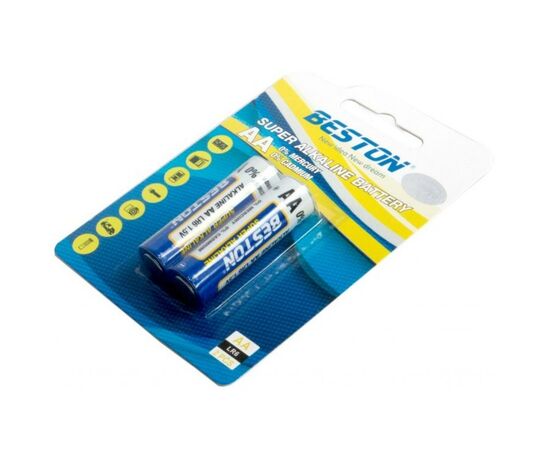 Батарейка Beston AA 1.5V Alkaline * 2 (AAB1830), изображение 3 Батарейка Beston AA 1.5V Alkaline * 2 (AAB1830), изображение 3