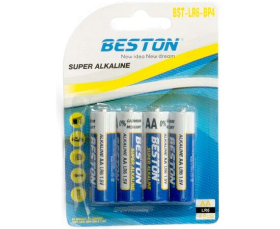 Батарейка Beston AA 1.5V Alkaline * 4 (AAB1831)