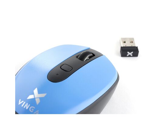 Мишка Vinga MSW-908 Silent Click blue, зображення 5 Мишка Vinga MSW-908 Silent Click blue, зображення 5