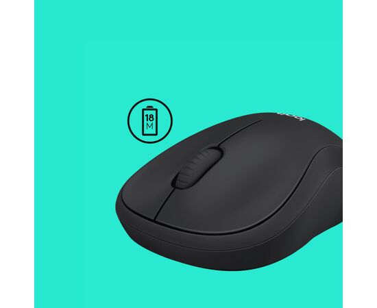 Мишка Logitech B220 Silent Black (910-004881), зображення 3 Мишка Logitech B220 Silent Black (910-004881), зображення 3