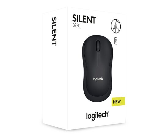 Мишка Logitech B220 Silent Black (910-004881), зображення 5 Мишка Logitech B220 Silent Black (910-004881), зображення 5