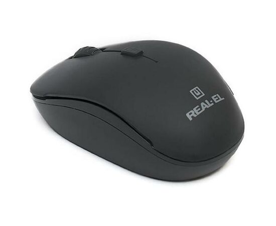 Мишка REAL-EL RM-301 black, зображення 3 Мишка REAL-EL RM-301 black, зображення 3