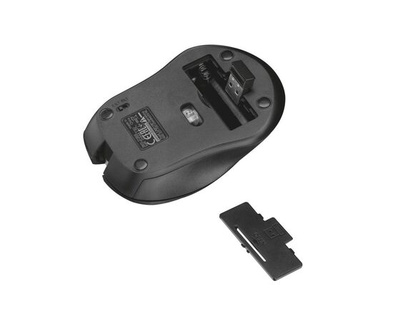 Мишка Trust Mydo Silent wireless mouse black (21869), зображення 4 Мишка Trust Mydo Silent wireless mouse black (21869), зображення 4