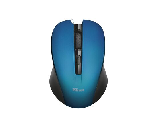 Мышка Trust Mydo Silent wireless mouse blue (21870), изображение 2 Мышка Trust Mydo Silent wireless mouse blue (21870), изображение 2