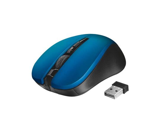 Мышка Trust Mydo Silent wireless mouse blue (21870)
