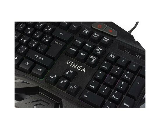 Клавіатура Vinga KBG417 black, зображення 6 Клавіатура Vinga KBG417 black, зображення 6