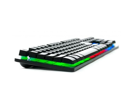 Клавиатура REAL-EL 7090 Comfort Backlit, black, изображение 2 Клавиатура REAL-EL 7090 Comfort Backlit, black, изображение 2