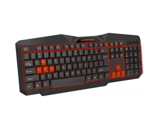 Клавиатура Esperanza EGK201 Red USB LED (EGK201RUA)
