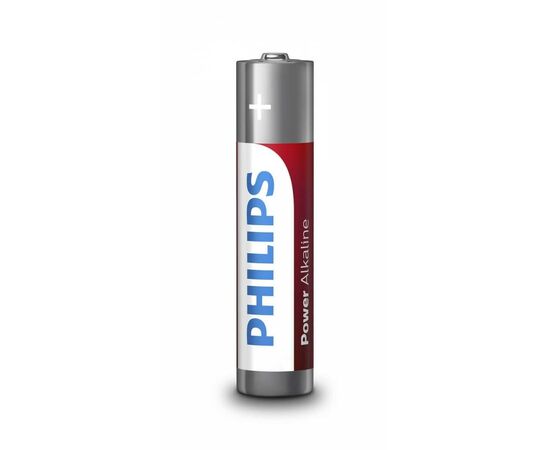 Батарейка Philips AAA LR03 Power Alkaline * 4 (LR03P4B/10), изображение 2 Батарейка Philips AAA LR03 Power Alkaline * 4 (LR03P4B/10), изображение 2