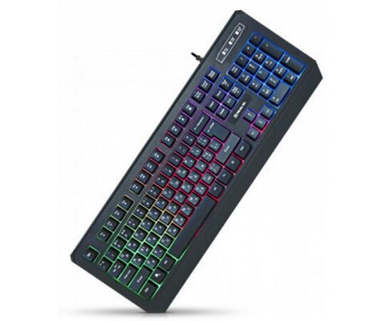 Клавиатура REAL-EL 7001 Comfort Backlit Black, изображение 2 Клавиатура REAL-EL 7001 Comfort Backlit Black, изображение 2
