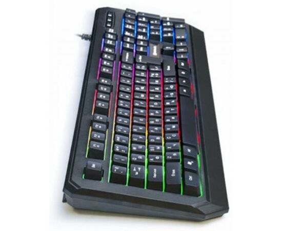 Клавиатура REAL-EL 7001 Comfort Backlit Black, изображение 5 Клавиатура REAL-EL 7001 Comfort Backlit Black, изображение 5