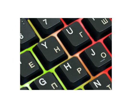 Клавиатура REAL-EL 7001 Comfort Backlit Black, изображение 7 Клавиатура REAL-EL 7001 Comfort Backlit Black, изображение 7