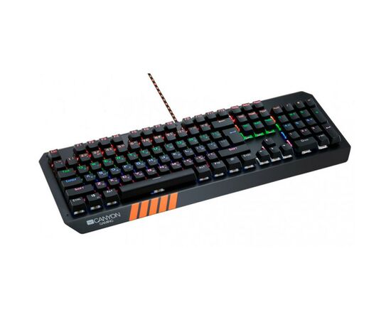 Клавиатура Canyon CND-SKB6-RU Black (CND-SKB6-RU), изображение 2 Клавиатура Canyon CND-SKB6-RU Black (CND-SKB6-RU), изображение 2
