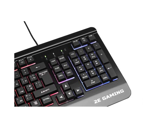 Клавиатура 2E KG320 LED USB Black Ukr (2E-KG320UB), изображение 6 Клавиатура 2E KG320 LED USB Black Ukr (2E-KG320UB), изображение 6