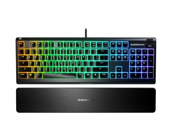 Клавиатура SteelSeries Apex 3 RU (64805), изображение 3 Клавиатура SteelSeries Apex 3 RU (64805), изображение 3