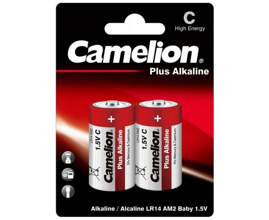 Батарейка Camelion C LR14 Plus Alkaline * 2 (LR14-BP2)