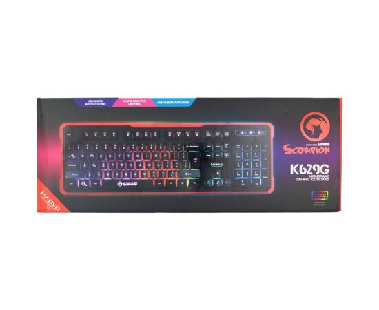 Клавиатура Marvo K629G Multi-LED USB (K629G), изображение 4 Клавиатура Marvo K629G Multi-LED USB (K629G), изображение 4