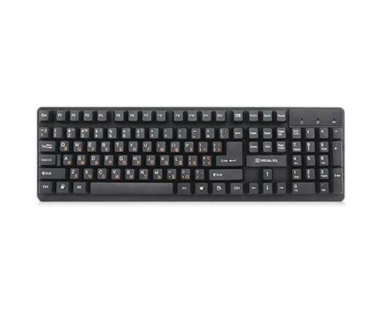 Комплект REAL-EL Standard 550 Kit Wireless, black, зображення 3 Комплект REAL-EL Standard 550 Kit Wireless, black, зображення 3