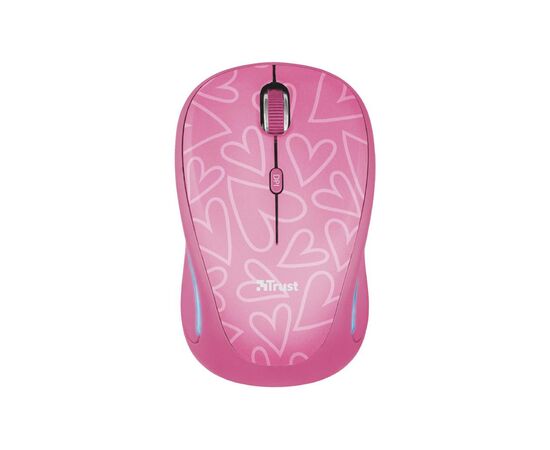 Мышка Trust Yvi FX pink (22336), изображение 2 Мышка Trust Yvi FX pink (22336), изображение 2